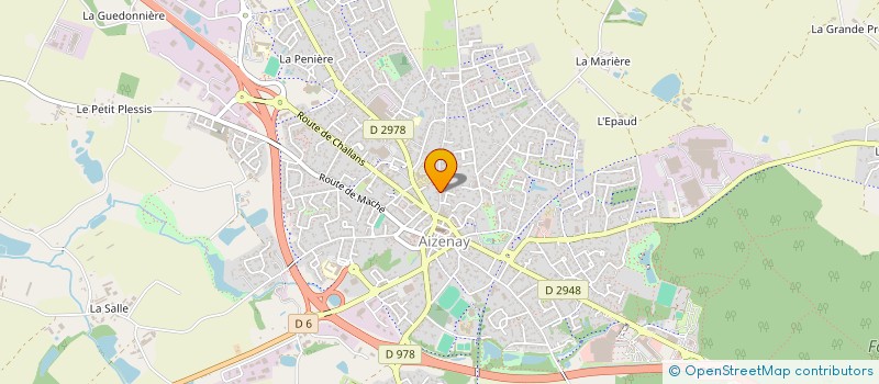 localisation de l'entreprise SCI CHEVROLLE  AIZENAY