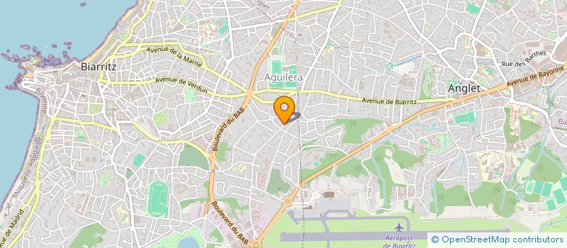 localisation de l'entreprise SCI CHEVY à BIARRITZ