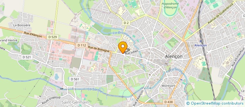 localisation de l'entreprise SCI CHEYMOL à ALENCON