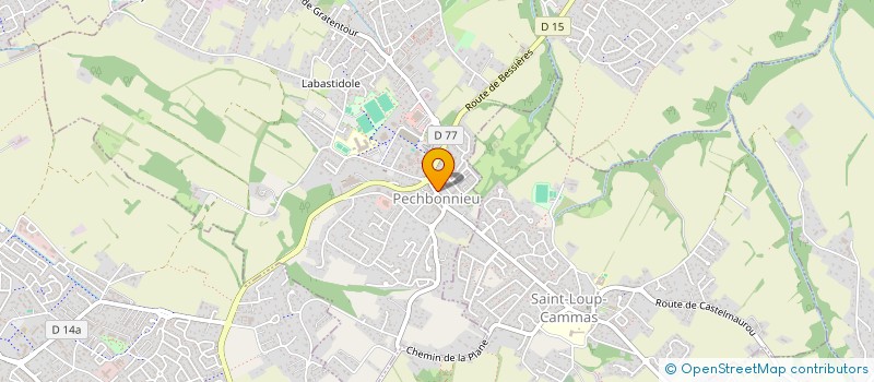 localisation de l'entreprise SCI CHEZ JEROME ET CHRYSTEL  PECHBONNIEU