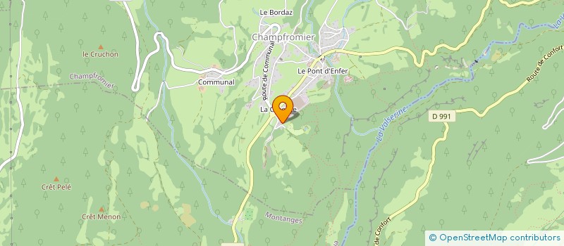 localisation de l'entreprise SCI CHEZ LE DZANE  LELEX