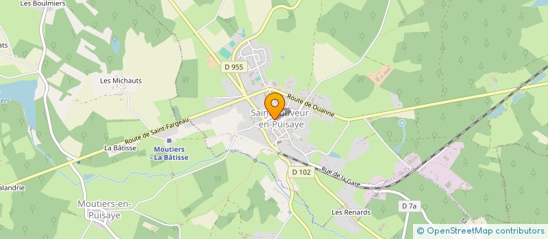 localisation de l'entreprise SCI CHEZ LORETTE à SAINT SAUVEUR EN PUISAYE