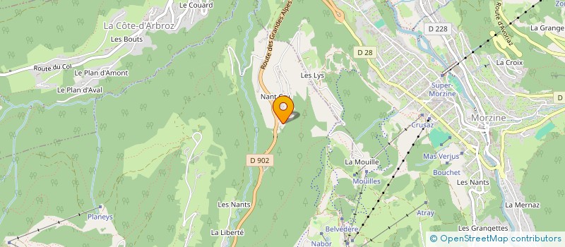 localisation de l'entreprise SCI CHEZ MERE GRAND  LES GETS