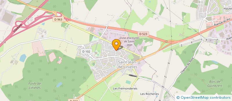 localisation de l'entreprise SCI CHEZ NOUS  SAINT-LEGER-DE-LINIERES