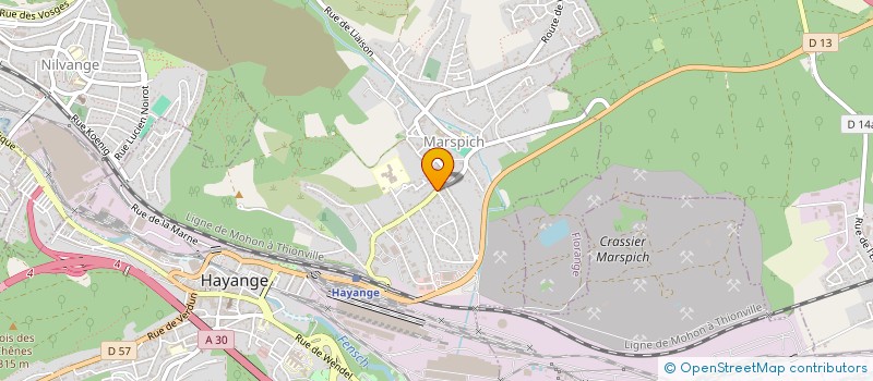 localisation de l'entreprise SCI CHEZ NOUS  HAYANGE