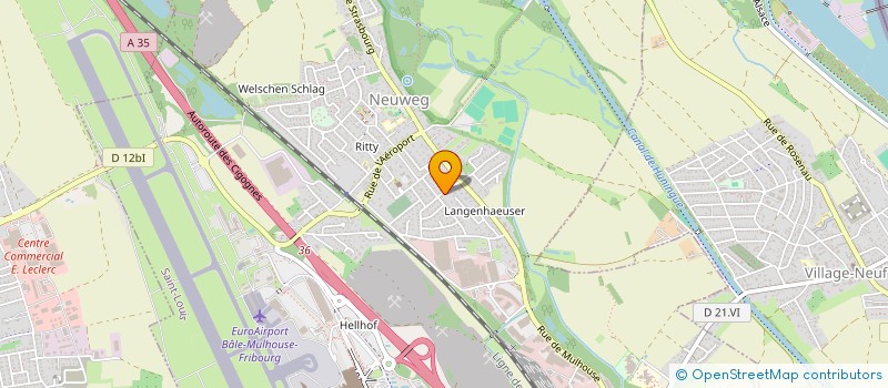 localisation de l'entreprise SCI CHEZ NOUS  SAINT-LOUIS