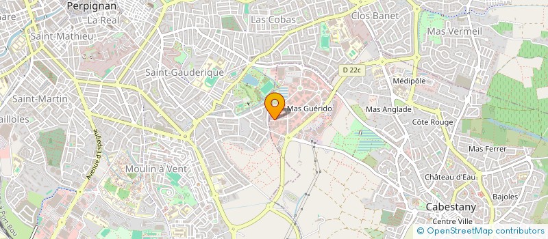 localisation de l'entreprise SCI CHEZ NOUS CHEZ VOUS  LE BOULOU