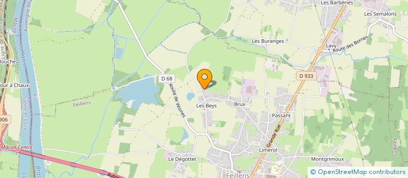 localisation de l'entreprise SCI CHEZ PIERRE  FEILLENS