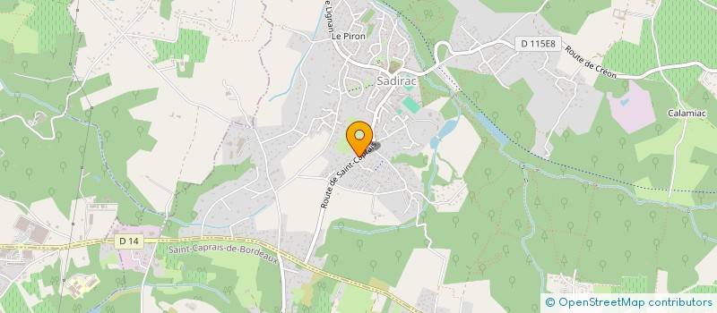 localisation de l'entreprise SCI CHEZ SACH  SADIRAC