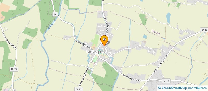 localisation de l'entreprise SCI CHEZ THOMAS  LAMASQUERE