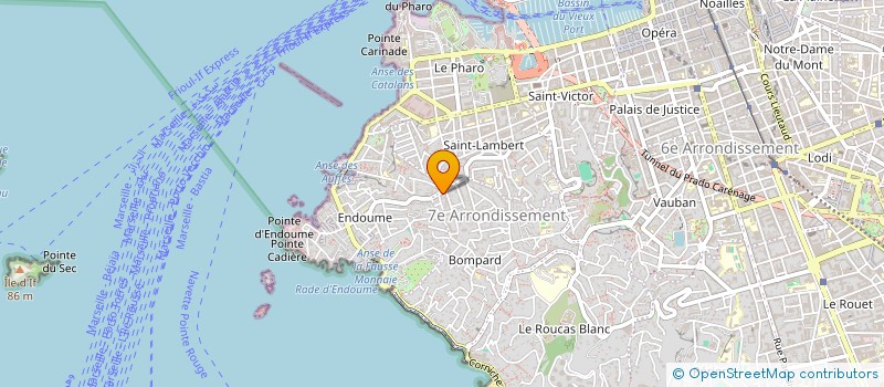 localisation de l'entreprise SCI CHEZNOUS à MARSEILLE
