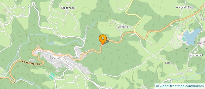 localisation de l'entreprise SCI CHEZNOUS à BEYNAT