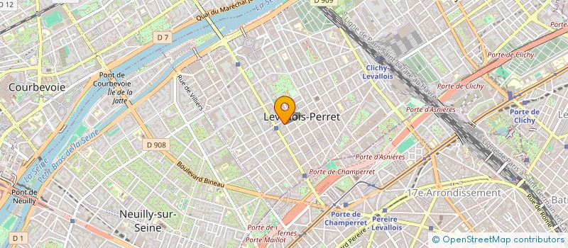 localisation de l'entreprise SCI CHHOA PERE ET FILS à LEVALLOIS-PERRET