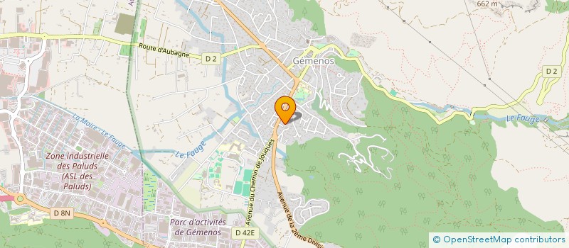 localisation de l'entreprise SCI CHI VANU  GEMENOS