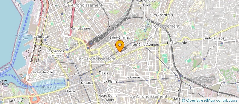localisation de l'entreprise SCI CHIAMA  MARSEILLE