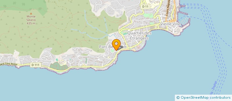 localisation de l'entreprise SCI CHIAPPE à AJACCIO