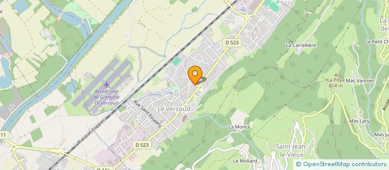 localisation de l'entreprise SCI CHIARA  LE VERSOUD