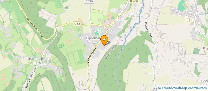 localisation de l'entreprise SCI CHIARA à EQUEMAUVILLE