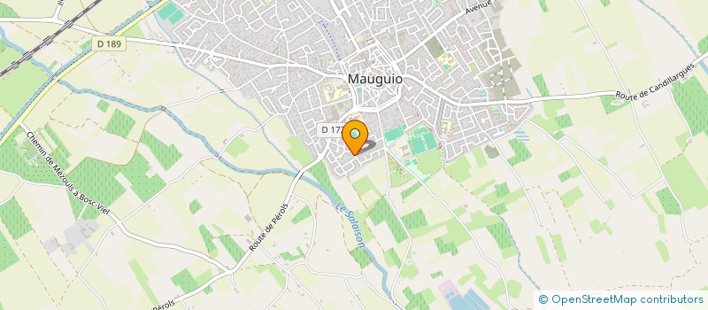 localisation de l'entreprise SCI CHIARA  MAUGUIO