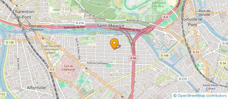 localisation de l'entreprise SCI CHIARELLA à MAISONS-ALFORT