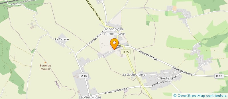 localisation de l'entreprise SCI CHIBERTA  MORGNY-LA-POMMERAYE