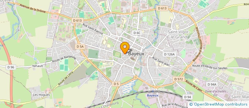 localisation de l'entreprise SCI CHICAGO-MADISON  BAYEUX