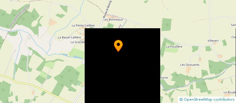 localisation de l'entreprise SCI CHICHARDIERE  LE PETIT-PRESSIGNY