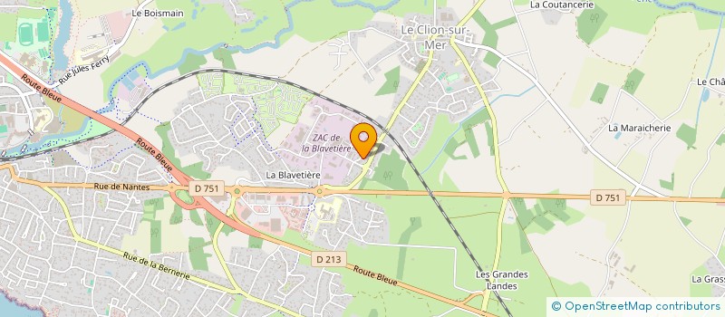 localisation de l'entreprise SCI CHICHE AND CHONG  PORNIC