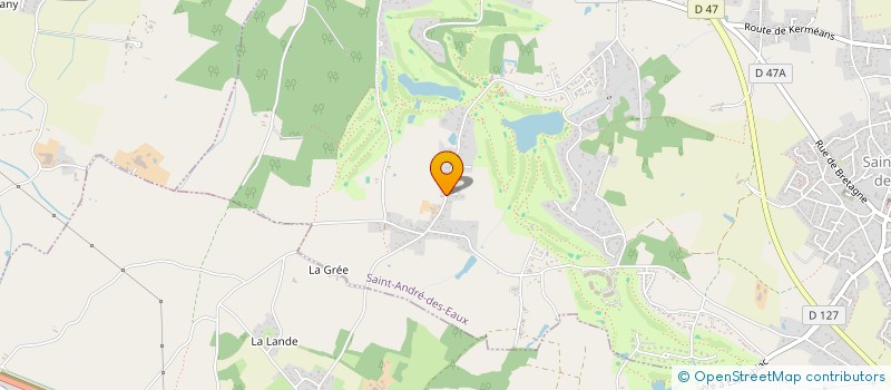 localisation de l'entreprise SCI CHICHO  SAINT-ANDRE-DES-EAUX