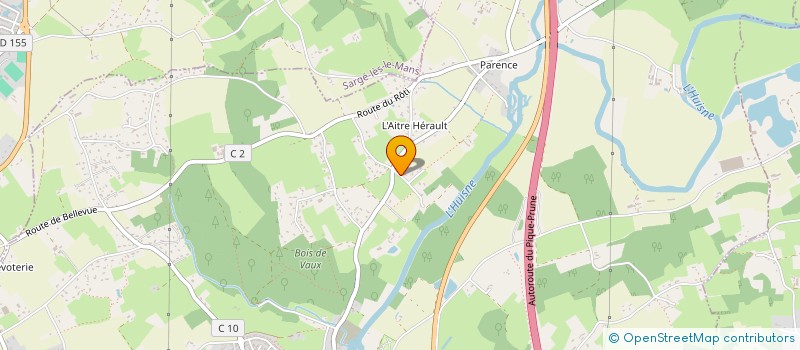 localisation de l'entreprise SCI CHICKEN MODEL & CO  YVRE-L'EVEQUE