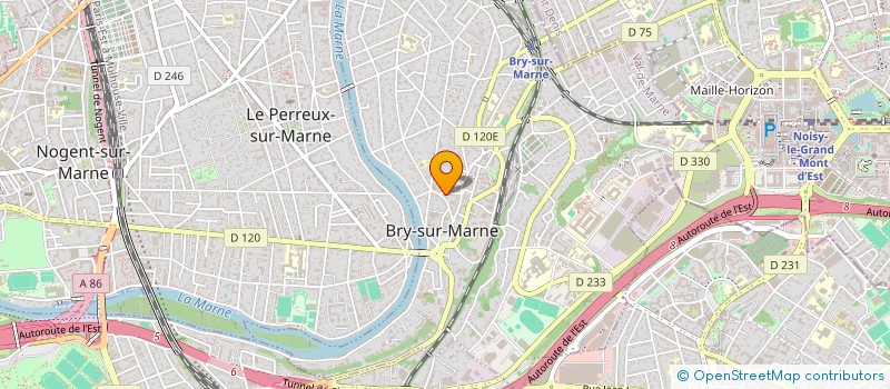localisation de l'entreprise SCI CHICO à BRY-SUR-MARNE