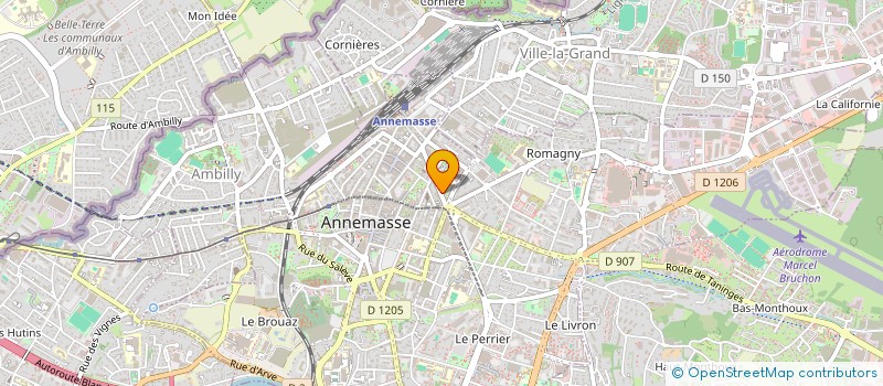 localisation de l'entreprise SCI CHICO à ANNEMASSE