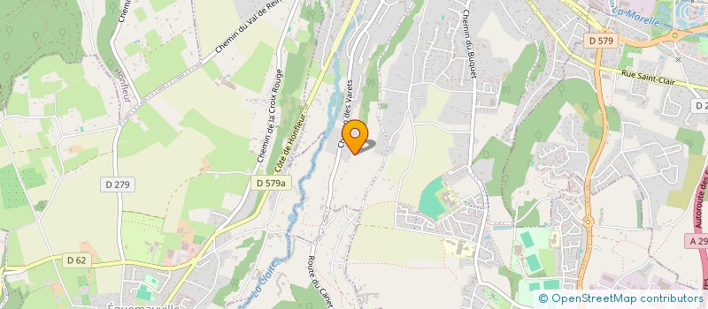 localisation de l'entreprise SCI CHICO à HONFLEUR