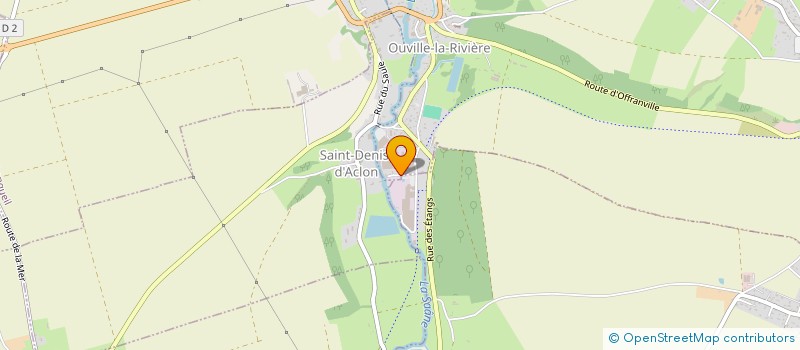 localisation de l'entreprise SCI CHICOREE  OUVILLE-LA-RIVIERE