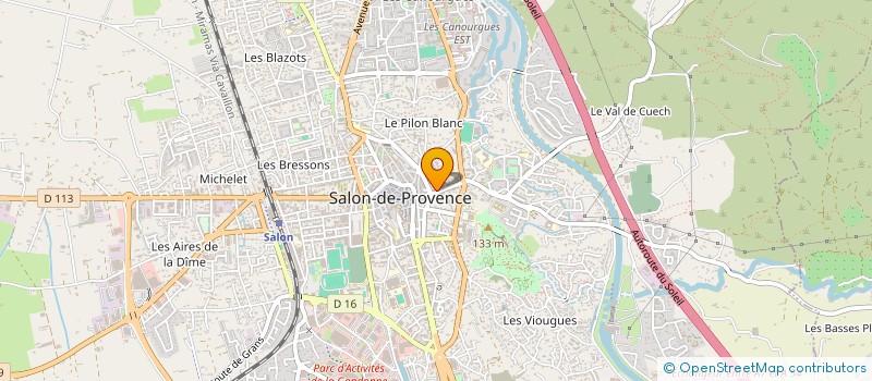 localisation de l'entreprise SCI CHICOT  SALON-DE-PROVENCE