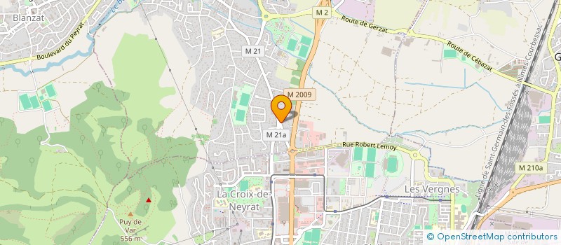 localisation de l'entreprise SCI CHIFFONNETTE  CEBAZAT