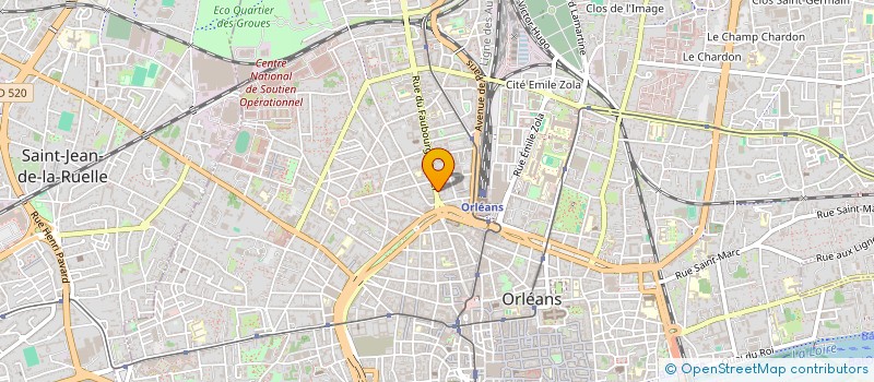 localisation de l'entreprise SCI CHIGOT  ORLEANS