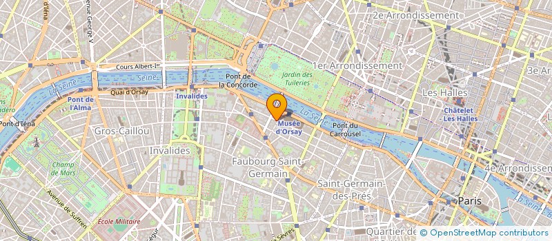 localisation de l'entreprise SCI CHIJNER LILLE I  PARIS