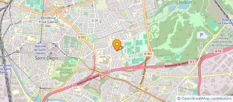 localisation de l'entreprise SCI CHIKOU  SAINT-DENIS