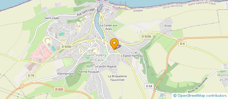 localisation de l'entreprise SCI CHILDERIC  SAINT-VALERY-EN-CAUX