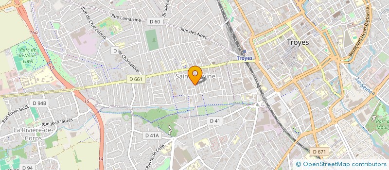 localisation de l'entreprise SCI CHILDREN  SAINTE-SAVINE