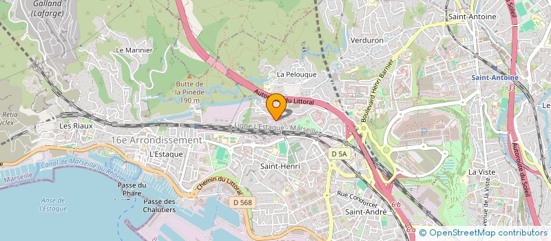 localisation de l'entreprise SCI CHILDREN à MARSEILLE