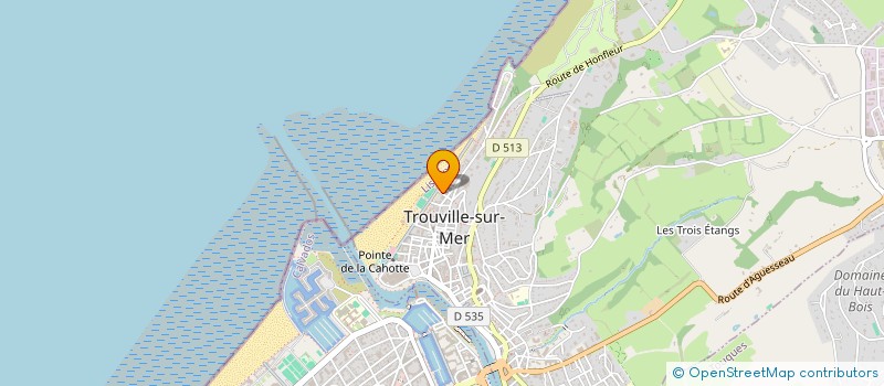 localisation de l'entreprise SCI CHILDREN'S CORNER  TROUVILLE-SUR-MER