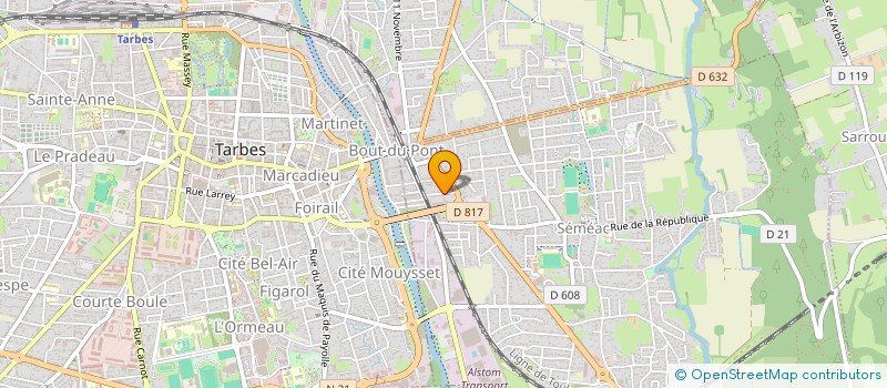 localisation de l'entreprise SCI CHILEMME  SEMEAC