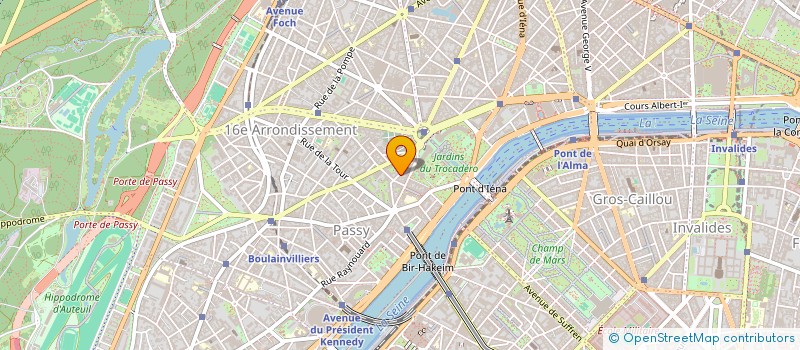 localisation de l'entreprise SCI CHILLY  PARIS