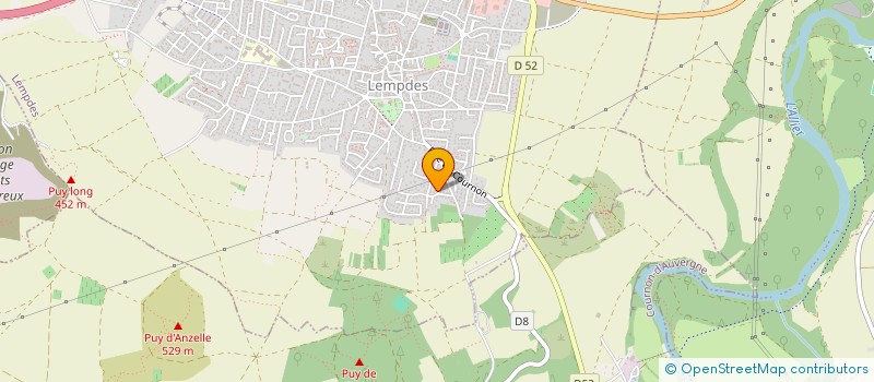 localisation de l'entreprise SCI CHIMARRO  LEMPDES