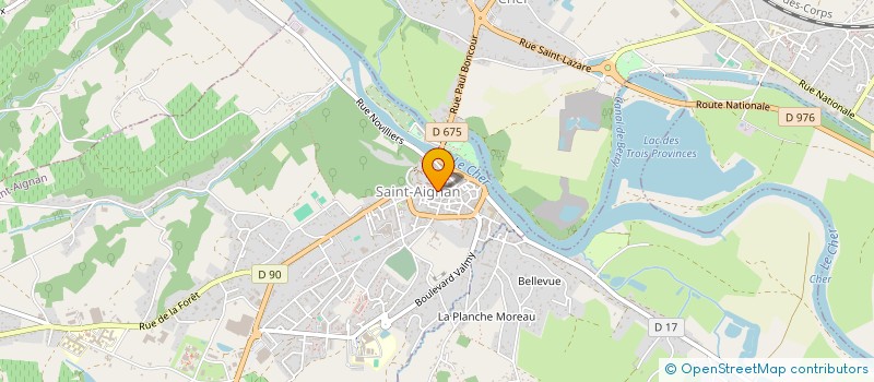 localisation de l'entreprise SCI CHIMERE à SAINT-AIGNAN