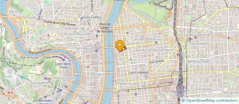 localisation de l'entreprise SCI CHINDRIEUX  LYON