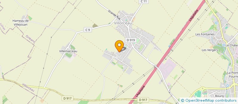 localisation de l'entreprise SCI CHIPIE à VILLORCEAU