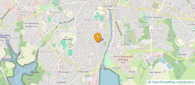 localisation de l'entreprise SCI CHIPRE à VANNES